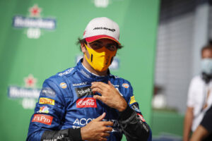 Segundo histórico de Sainz en Monza